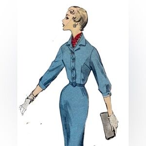 Advance 1950's dress pattern uncut